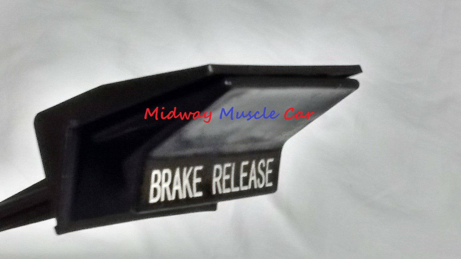 emergency parking brake release pull cable handle 70-81 Pontiac T/A Firebird