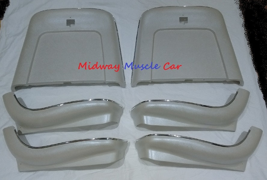 bucket seat plastic seatback & side trim panels 69-72 Chevy Chevelle Pontiac GTO