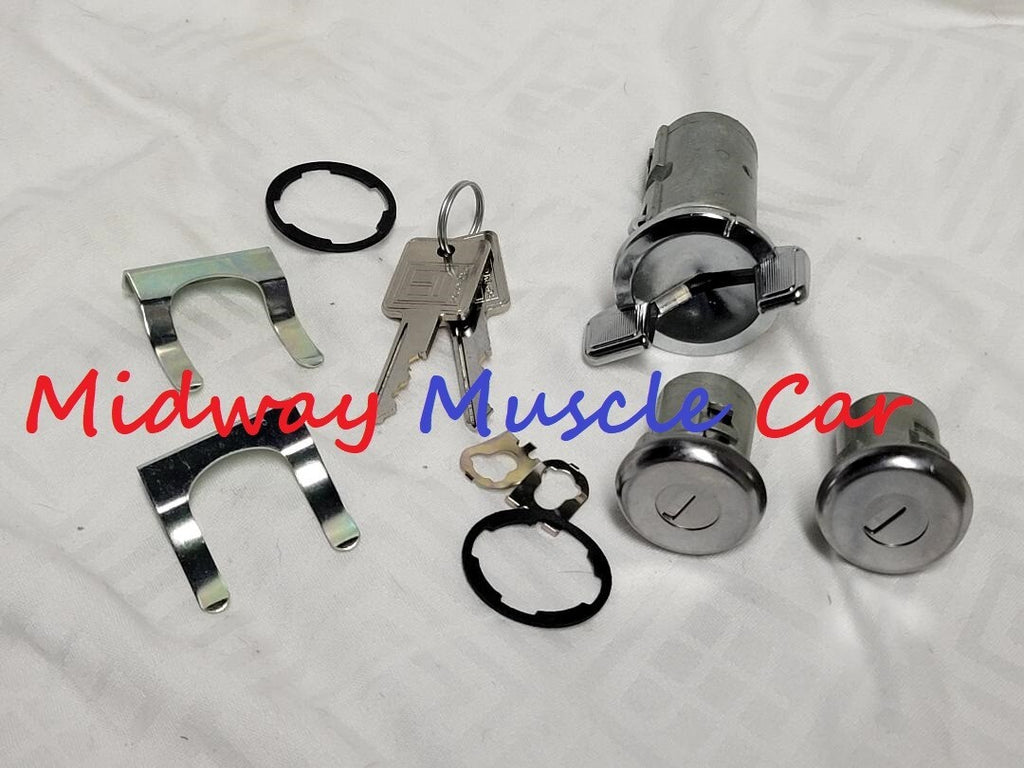 door lock cylinders & ignition lock cylinder kit  79-87 Chevy GMC C10 K10 blazer