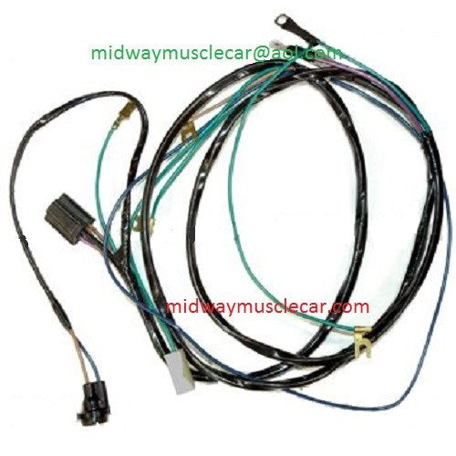 starter engine harness 57 Chevy 150 210 110 bel air nomad V8 auto trans fuelie