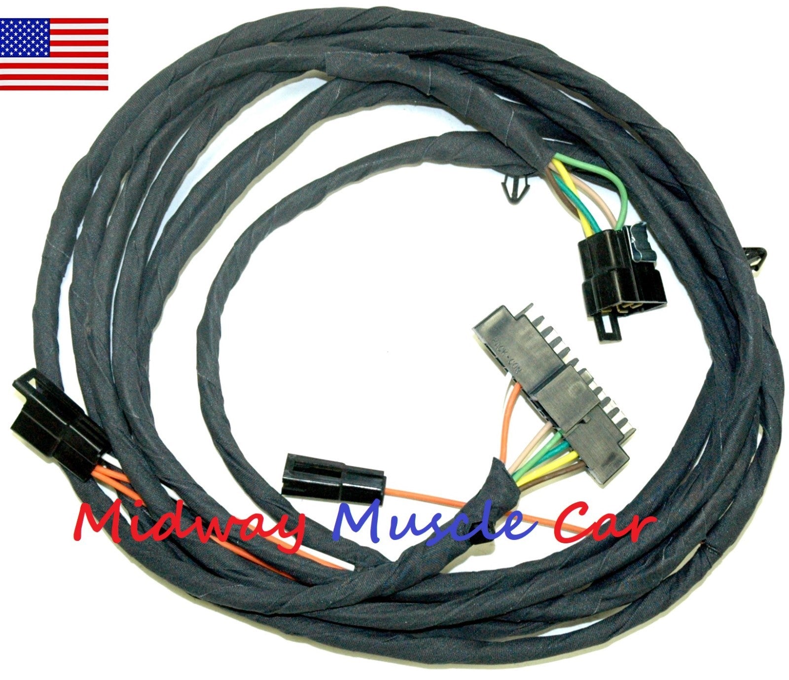 rear body intermediate wiring harness 70 71 72 Chevy Chevelle Coupe Monte Carlo