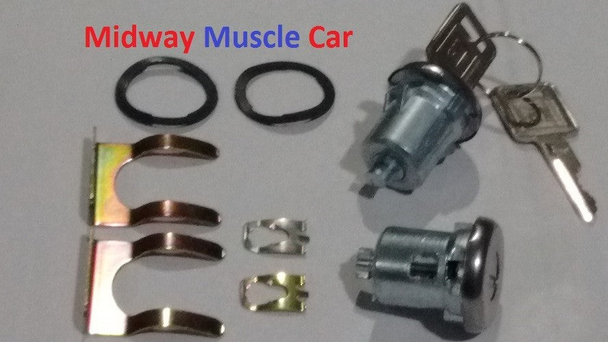 door lock cylinder kit  69-72 Chevy Pontiac Olds Buick 442 Cutlass GTO Chevelle