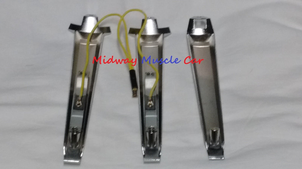 Deluxe steering wheel spoke set 68 Pontiac GTO Lemans Tempest