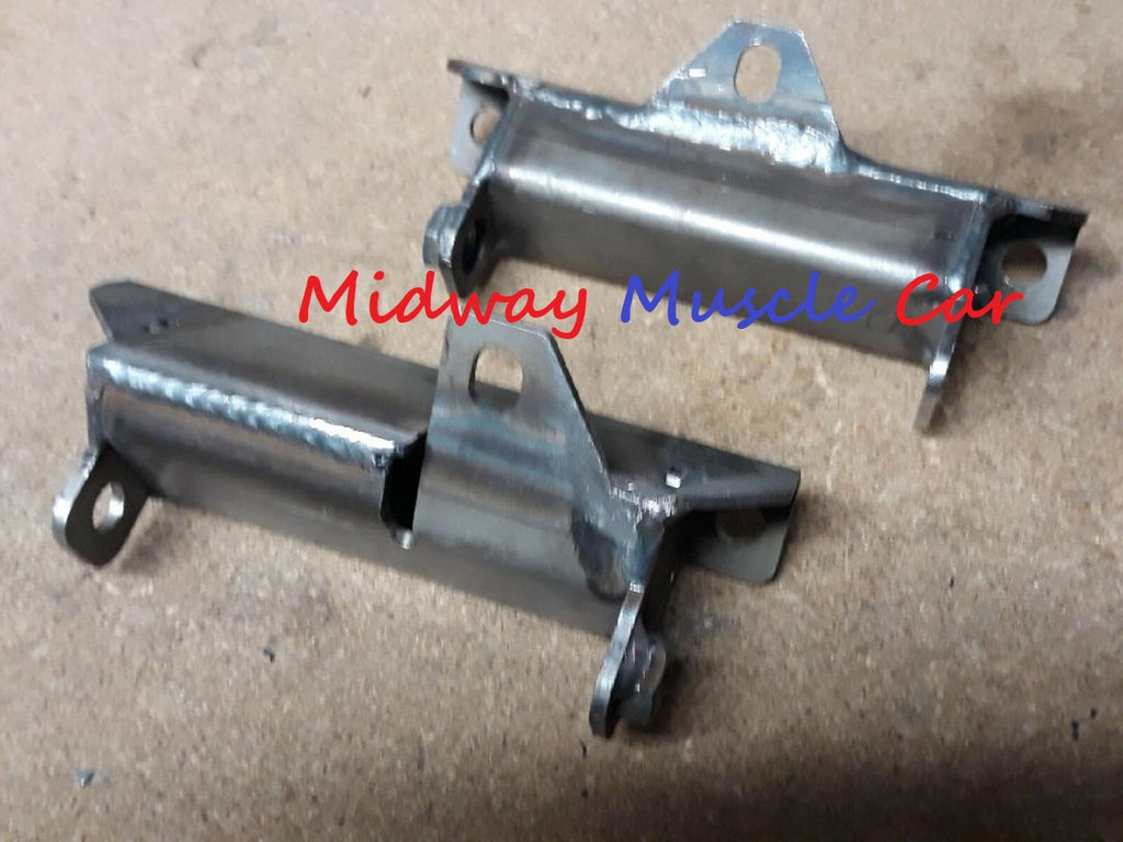 455 3 bolt solid engine motor mounts (pr) 1964-72 Pontiac GTO Lemans Tempest T/A