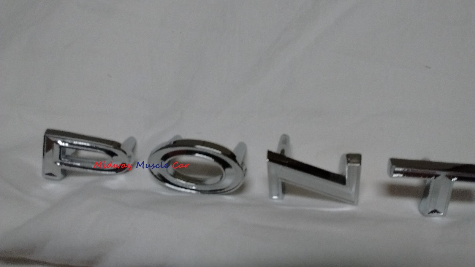 1966 66 Pontiac GTO rear tail panel P O N T I A C ornament emblem