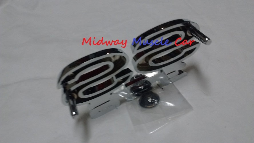 SS396 rear deck tail panel emblem   69 Chevy Chevelle Malibu super spport SS