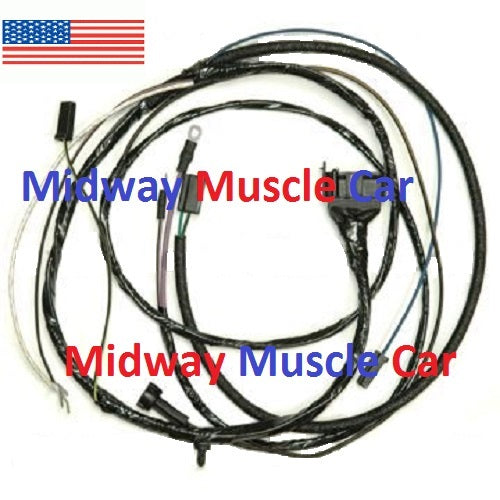 engine wiring harness 64 Chevy Impala Biscayne SS bel air   230 6 cyl