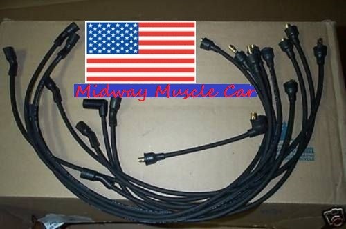 3-Q-66 date coded spark plug wires V8 67 Pontiac GTO lemans 400 326 tempest 1967