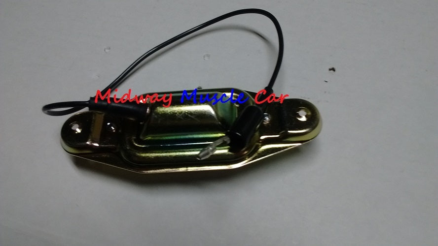 license plate light lamp assembly 67-87 GMC Chevy Pickup Truck blazer suburban