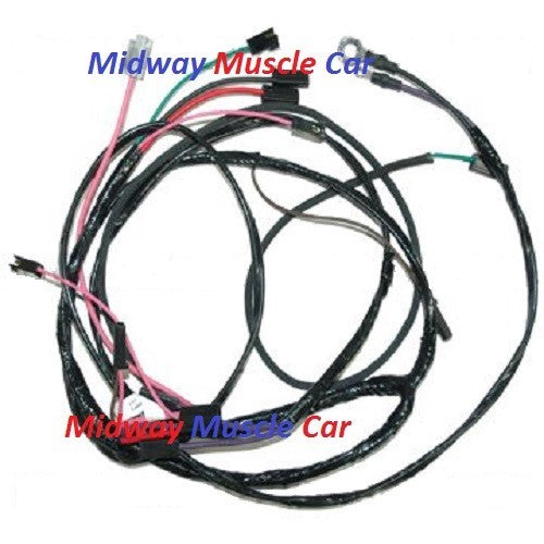 engine wiring harness V8 w/ HEI Chevy pickup truck suburban 57 58 59