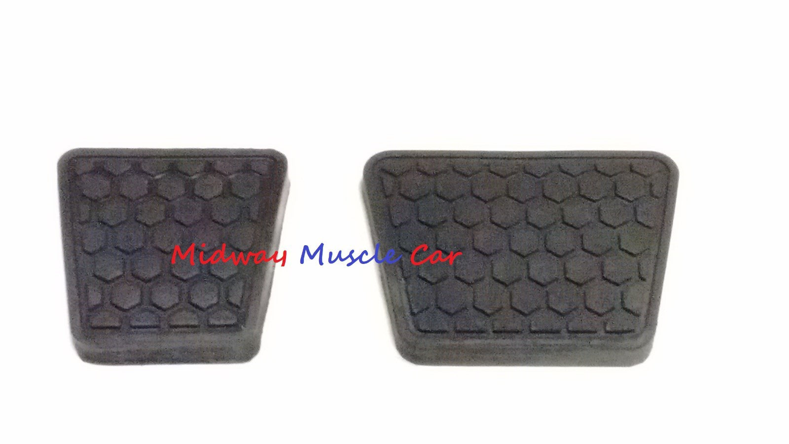 M/T waffle brake & clutch pedal pad set 82-92 Chevy Camaro Pontiac Firebird