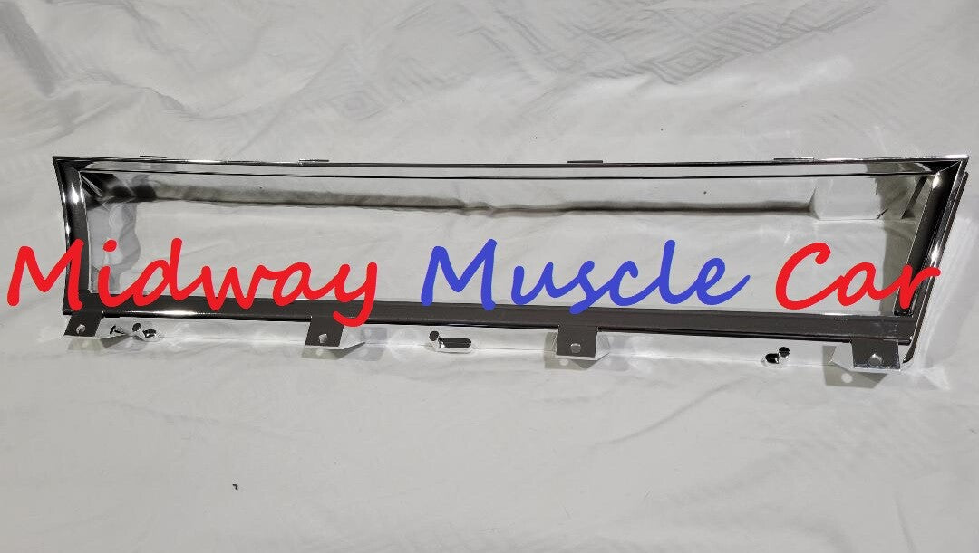 floor shift dash bezel plate  66 67 Chevy Chevelle El Camino Malibu