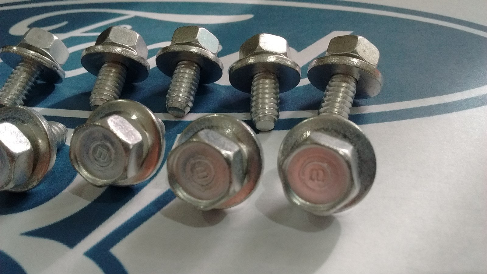 64-73 Ford Mustang Falcon Galaxie Cougar steel valve cover bolt hardware kit
