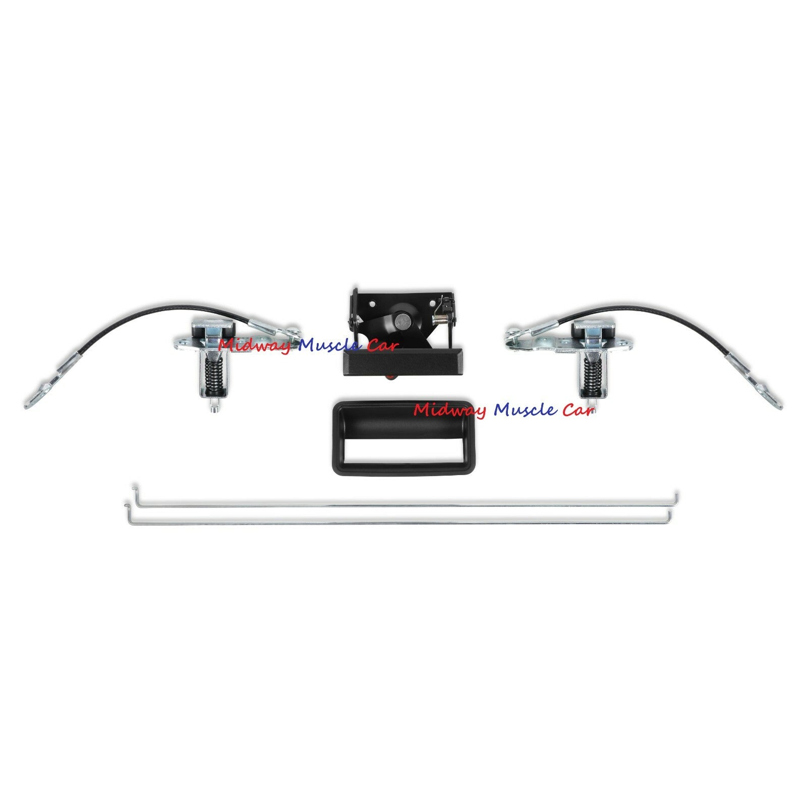 Tailgate Handle latches & rods 88-98 Chevy GMC Pickup K1500 C1500 C2500 K2500