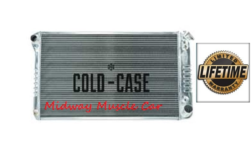 67-76 Chevy GMC Pickup truck Suburban   Cold-Case aluminum performance radiator