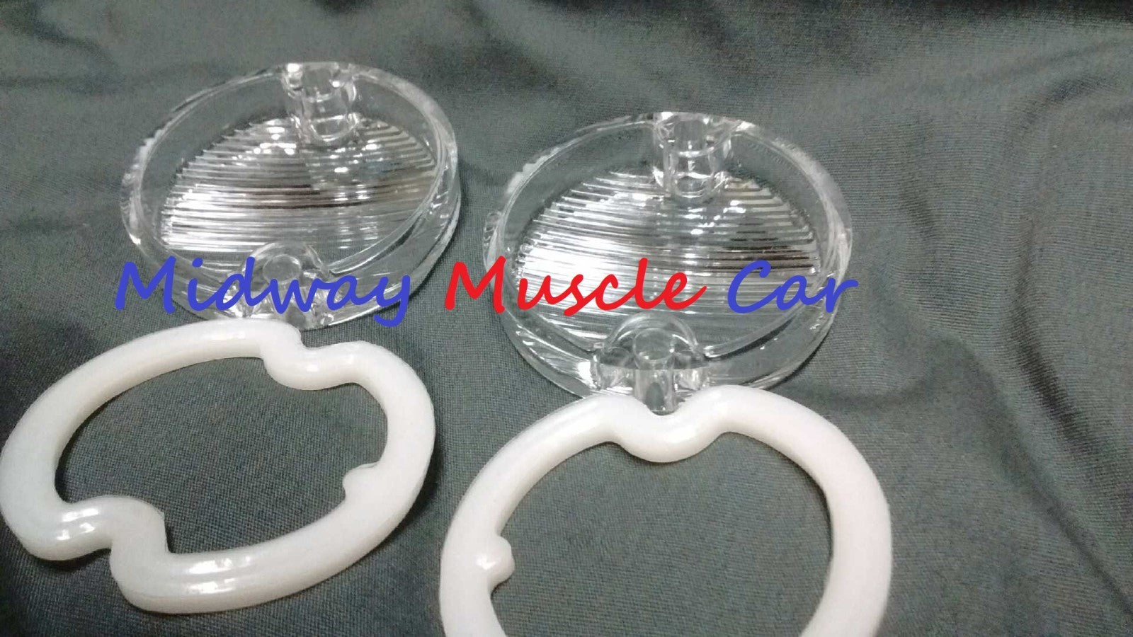 reverse backup lamp light assy lens & gasket pair 61-66 Pontiac GTO Lemans G/P