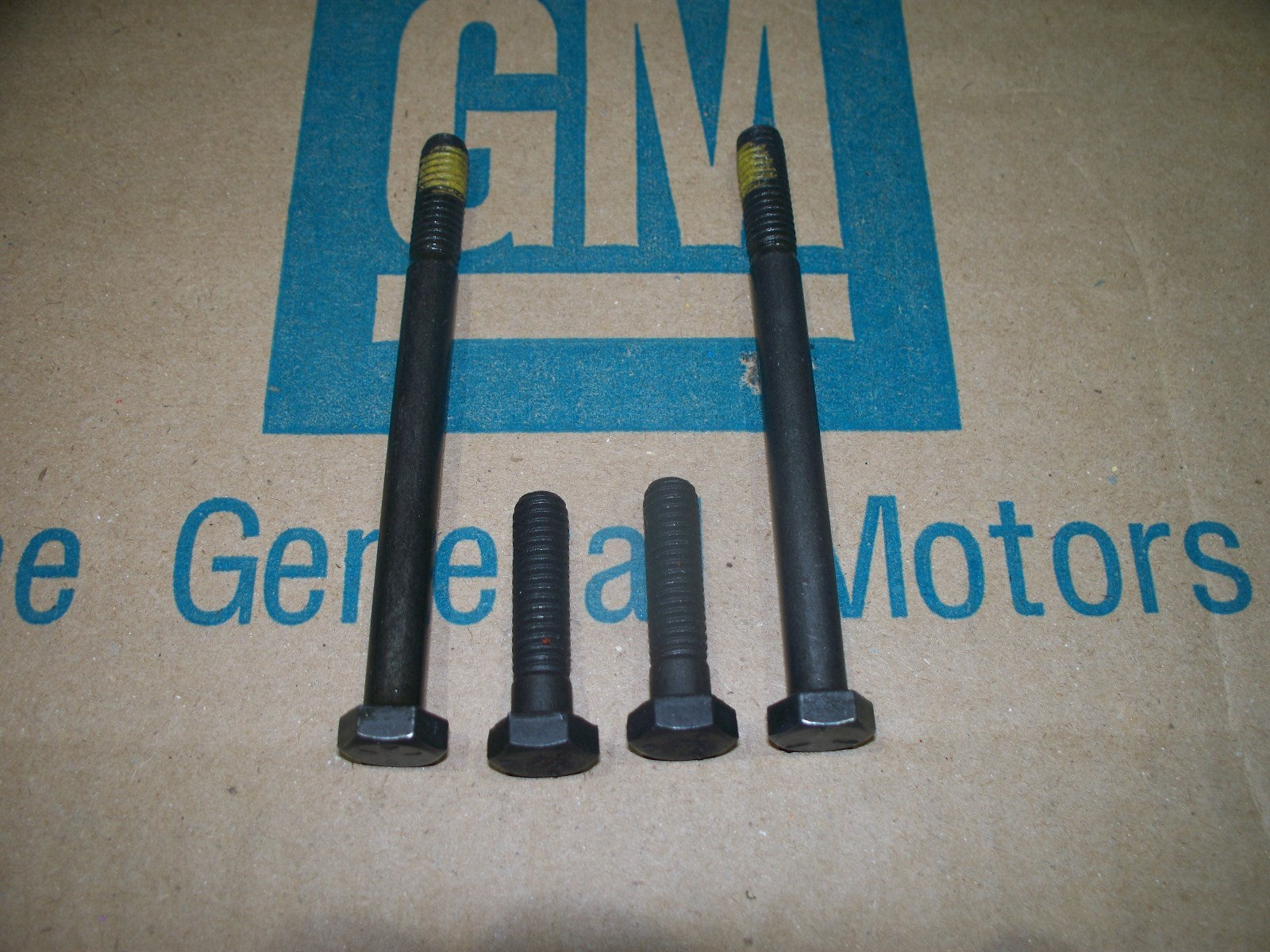 NOS carb mounting bolts Chevy Corvette Chevelle Camaro 4bbl quadrajet