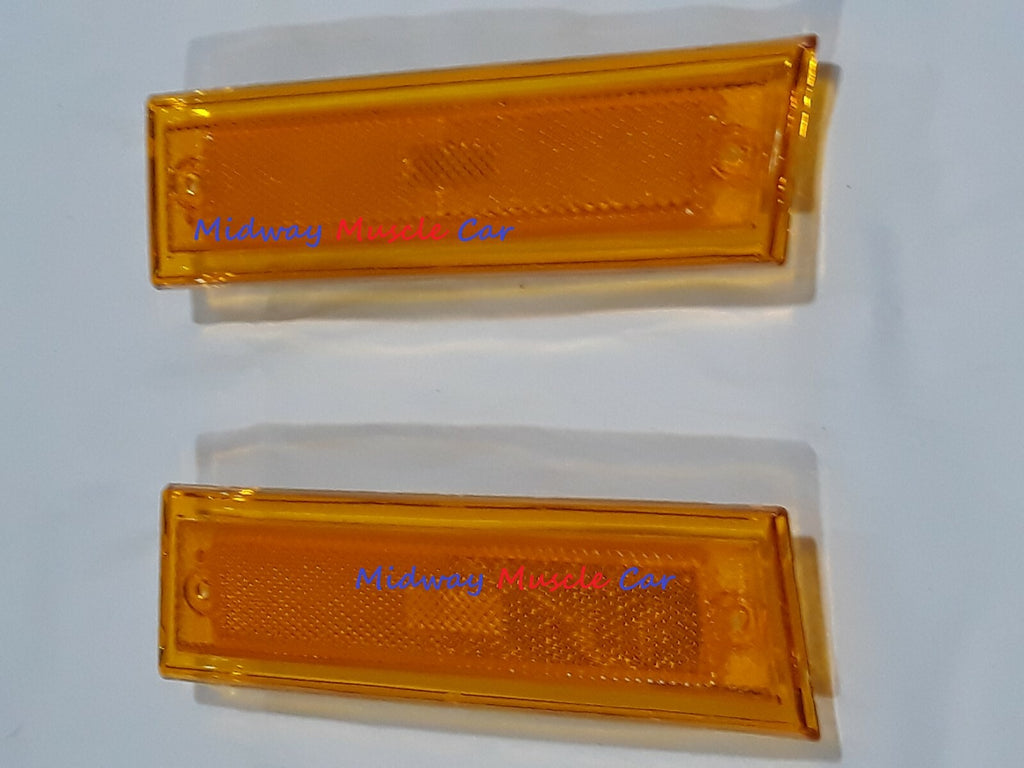 front side marker lens  pr 81-87 Chevy GMC Pickup Blazer Jimmy C10 C1500