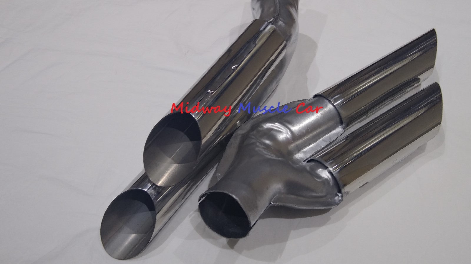 NEW rear 2" exhaust splitters  64 65 Pontiac GTO Lemans Tempest