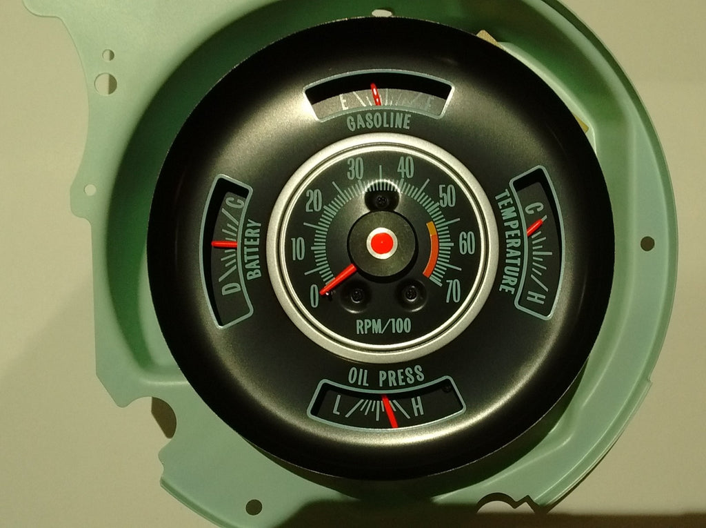 tachometer & dash gauge 69 Chevy chevelle malibu el camino  5700 rpm tach gauges