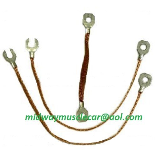 ground strap set 61 62 63 64 Chevy Impala Bel Air Biscayne 283 327