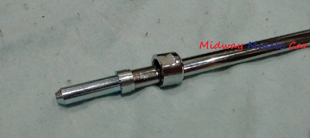 NEW fender mount antenna mast with grooved tip 67 68 69 Pontiac GTO Lemans judge