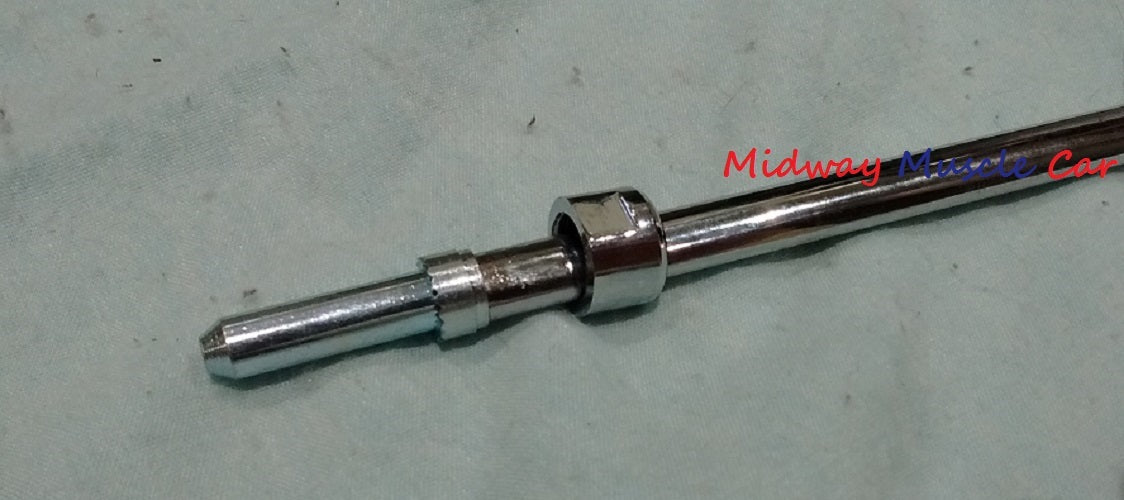 NEW fender mount antenna mast with grooved tip 67 68 69 Pontiac GTO Lemans judge