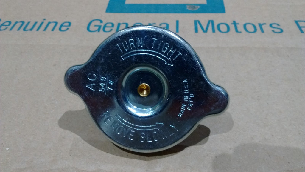 Correct Original Style AC 549 RADIATOR CAP 7# Lbs  55 56 57 Chevy Belair 150 210