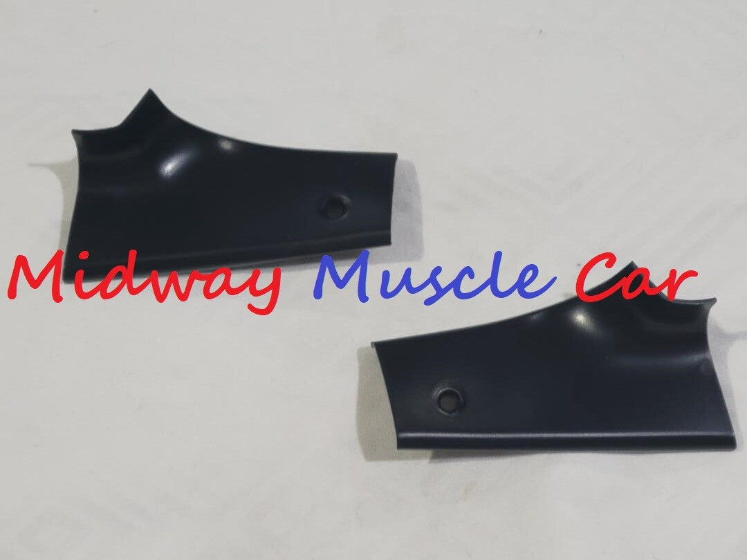 plastic rear window windlace trim corners 68-72 Pontiac GTO LeMans Tempest