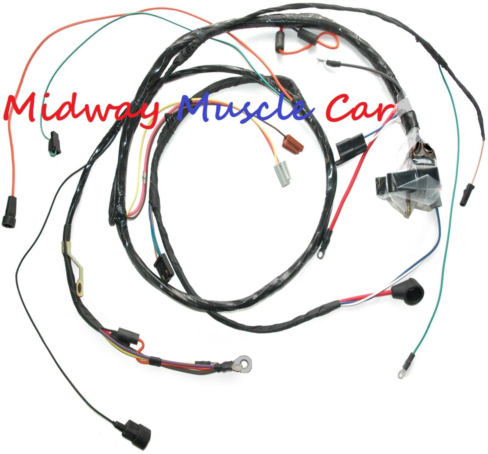 HEI engine wiring harness 72 Chevy Nova   SS  307 350 396 402