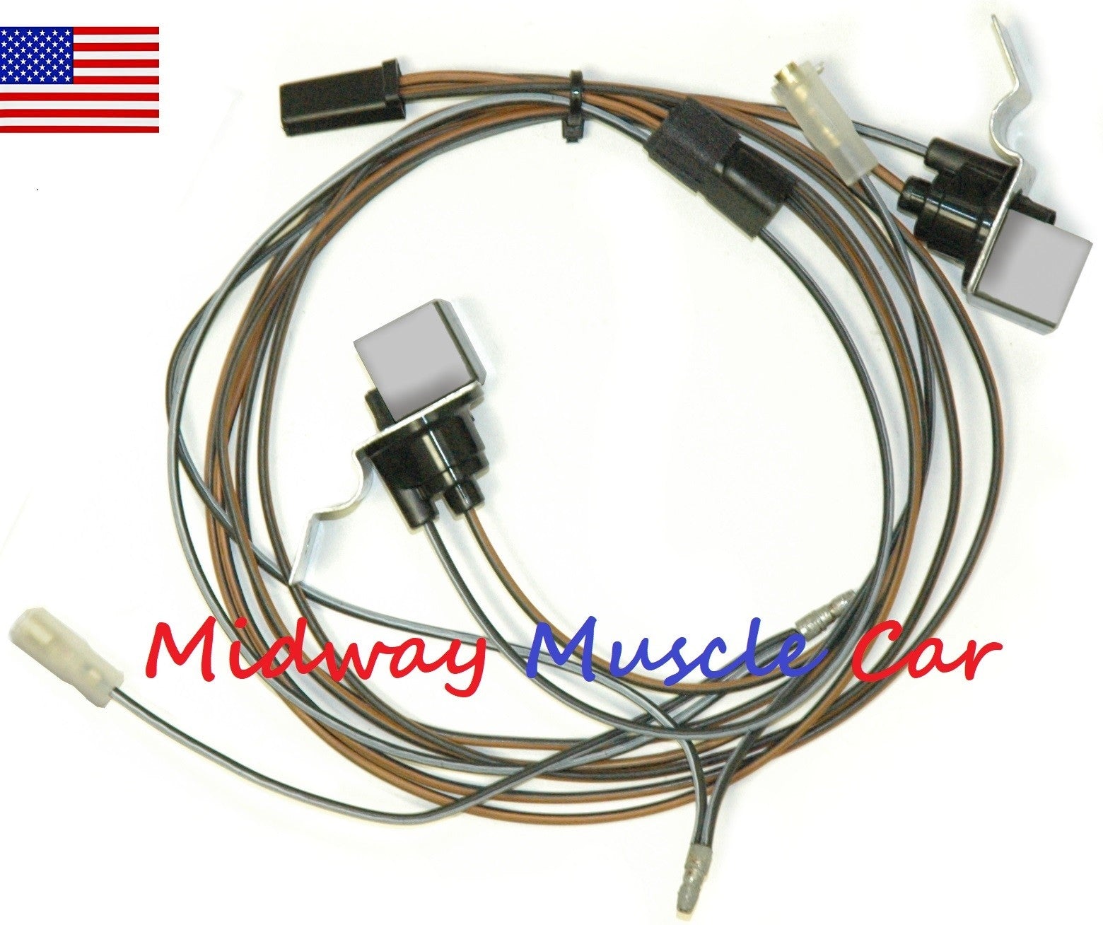 under dash courtesy light wiring harness 64 Chevy Impala Biscayne belair Corvair