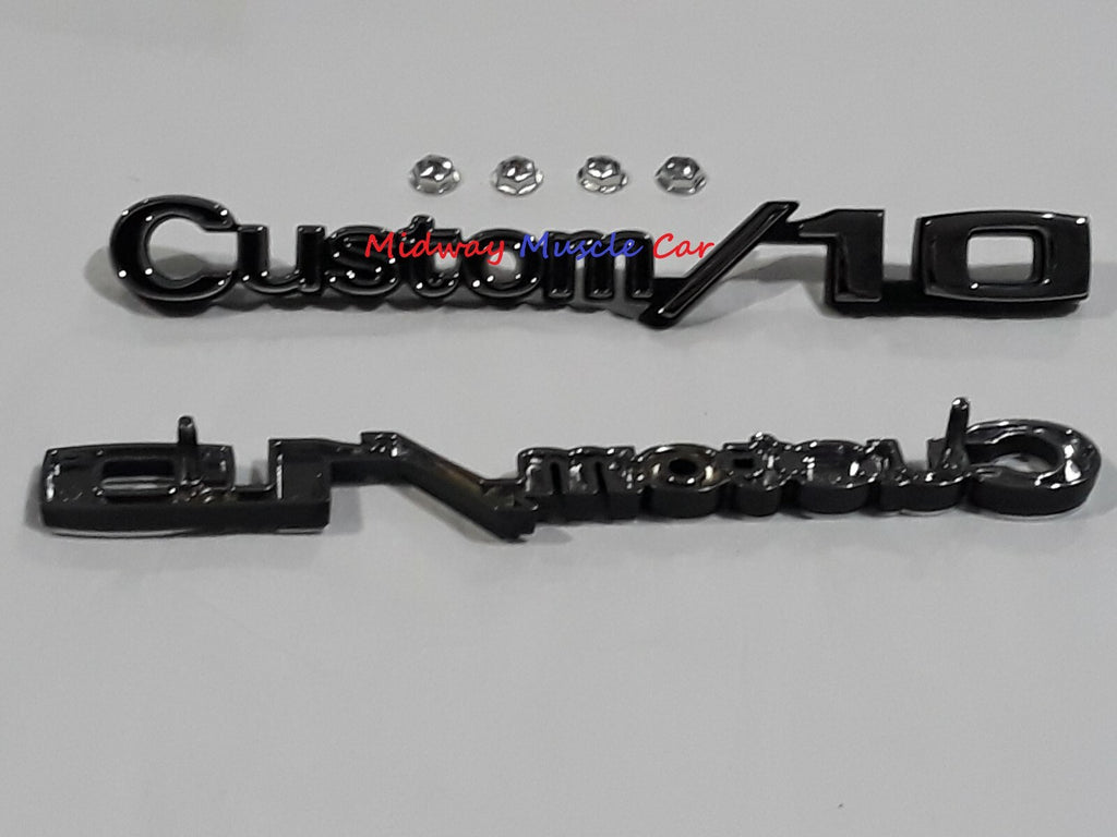 Custom / 10 fender emblem pr 69-72 Chevy C10 K10 Pickup Truck Suburban  GM resto