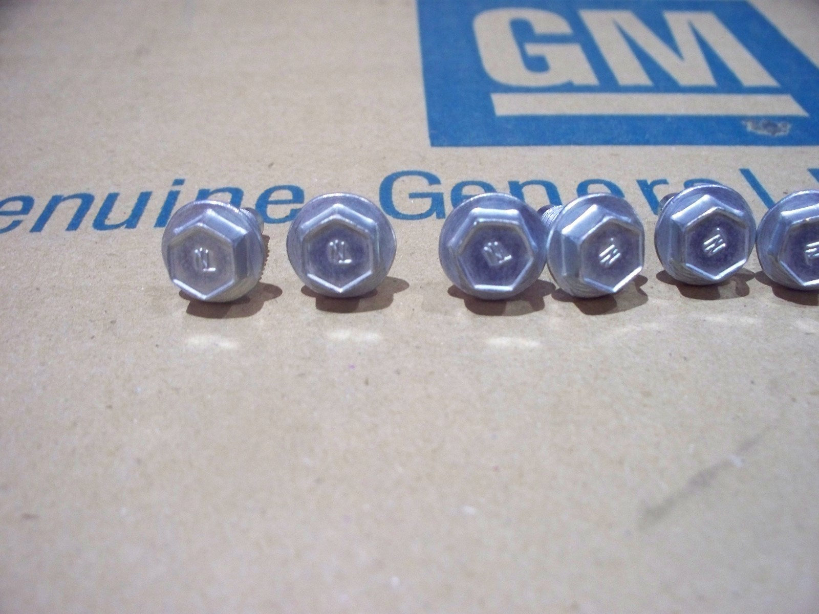 69-74 NL head stamp Valve Cover Bolts ram air IV 4 SD HO 9784378 gto judge t/a