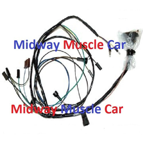 engine wiring harness  V8 68 Pontiac Firebird 350 400