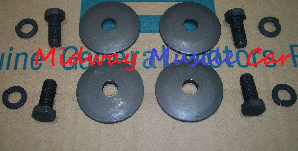 correct upper control arm cross shaft bushing retainer bolts & washers hardware