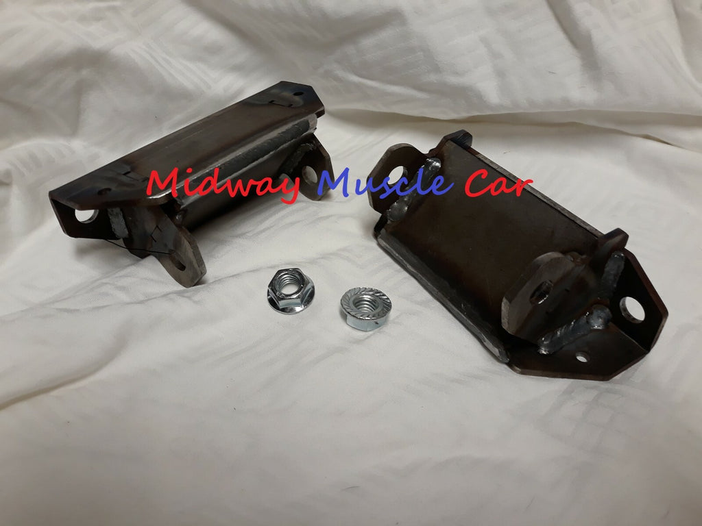 solid engine motor mounts (pr) 1964-72 Pontiac GTO Lemans Tempest 428 400 389