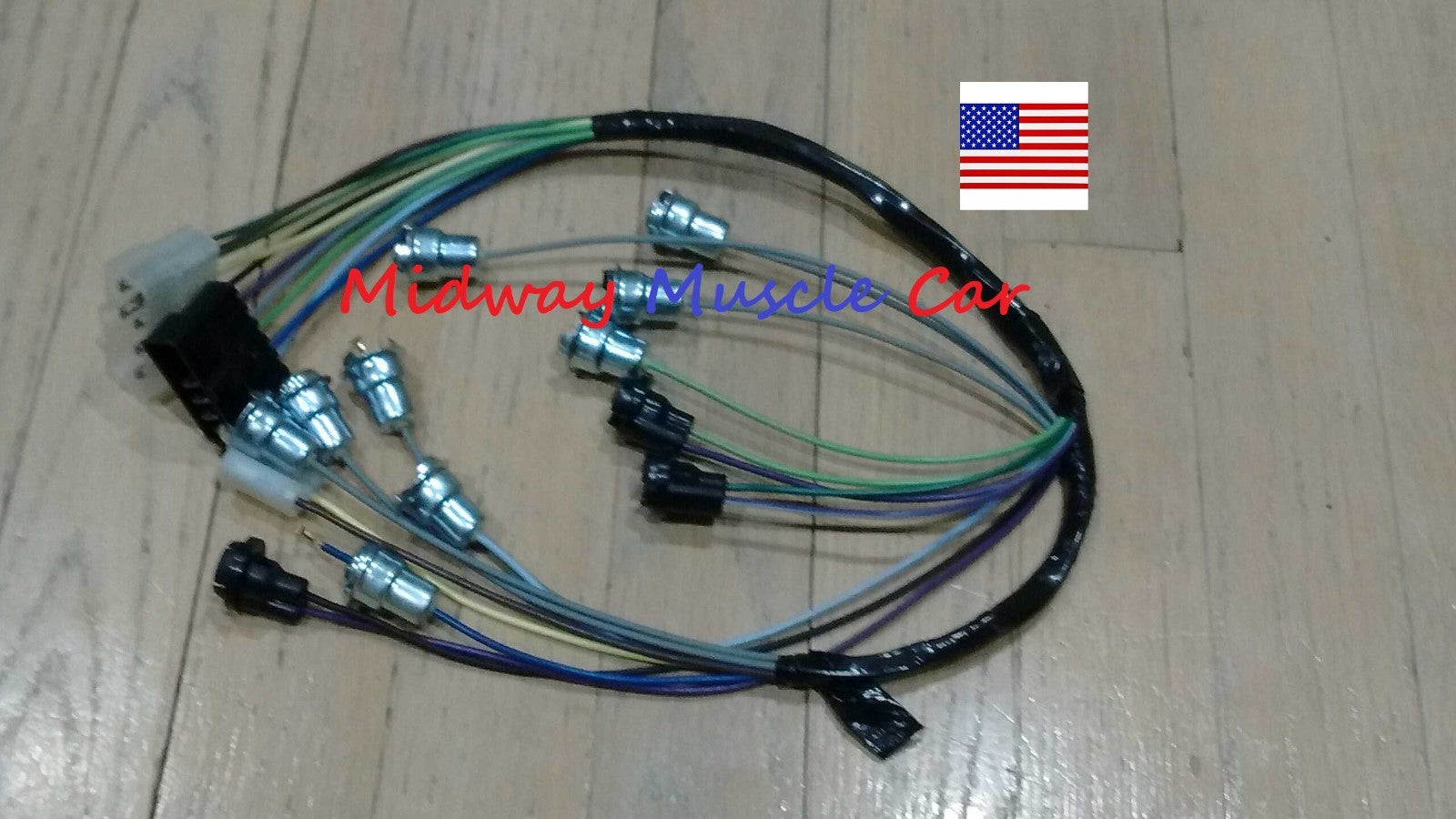 dash instrument cluster feed extension wiring harness 61 62 Pontiac full size
