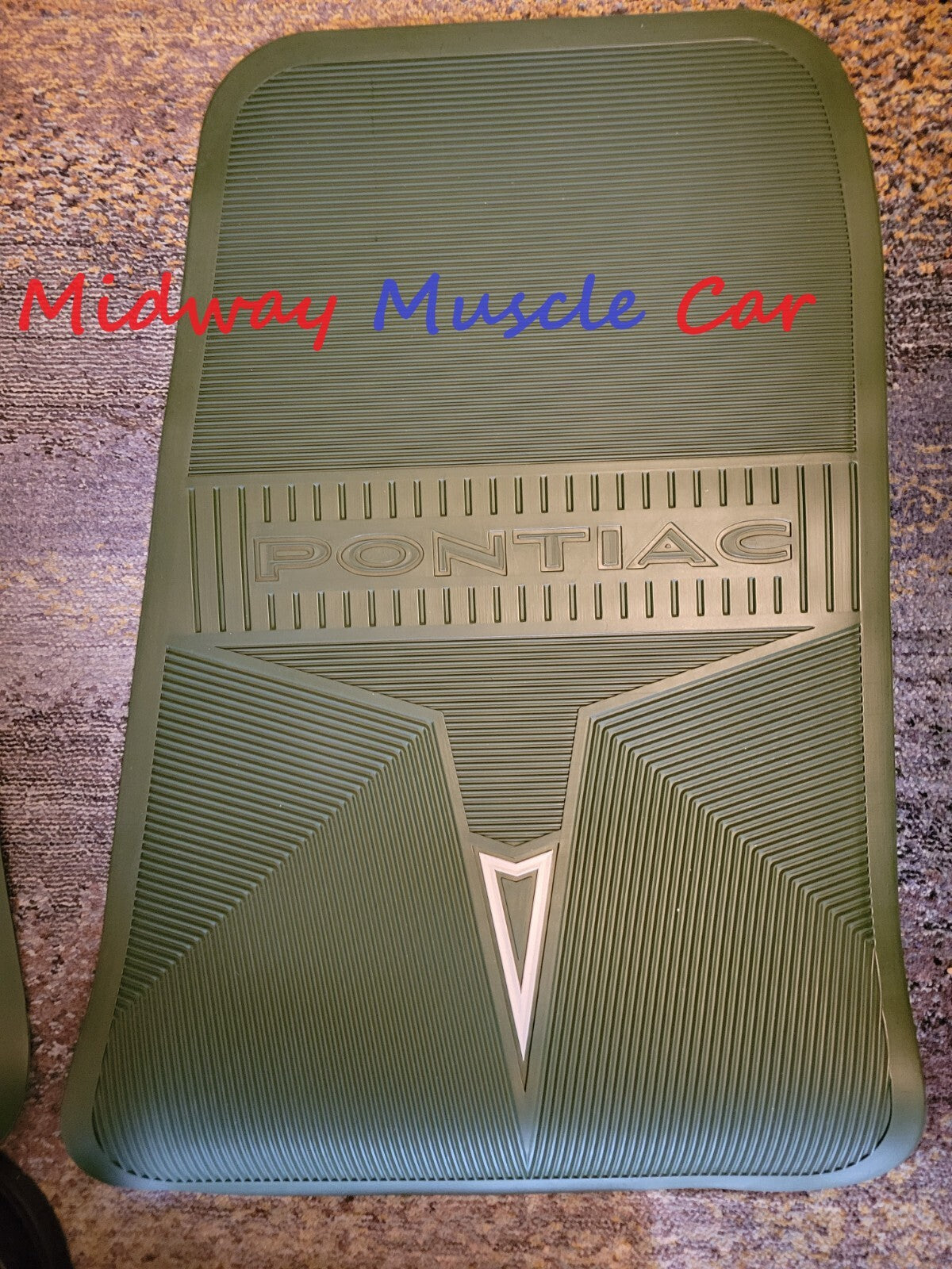 NEW original style GREEN 69-72 Pontiac floor mats GTO Lemans Judge Bonneville GP
