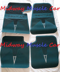 NEW original style Aqua 64 65 Pontiac floor mats GTO Lemans Judge Bonneville GP