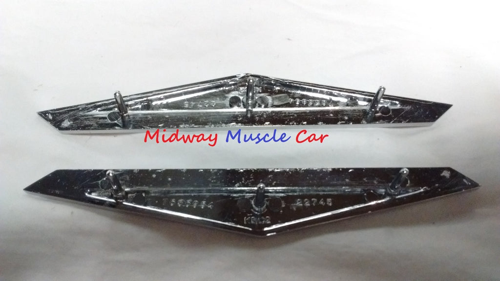 65 66 67 68  Pontiac GTO 6.5 litre gto inner door panel emblem (pair)