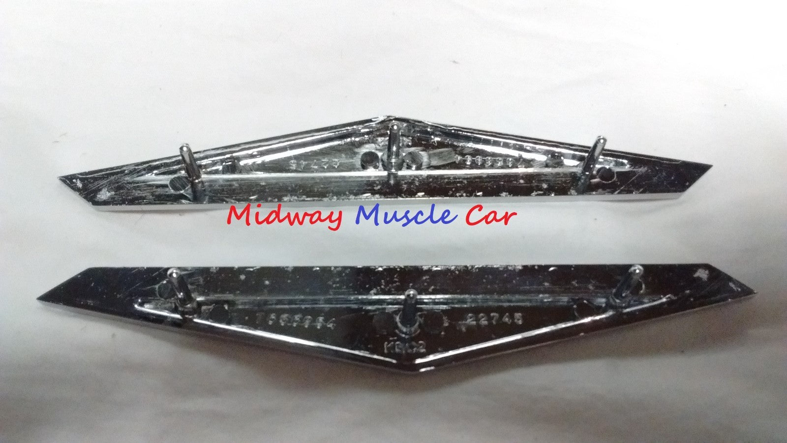 65 66 67 68  Pontiac GTO 6.5 litre gto inner door panel emblem (pair)