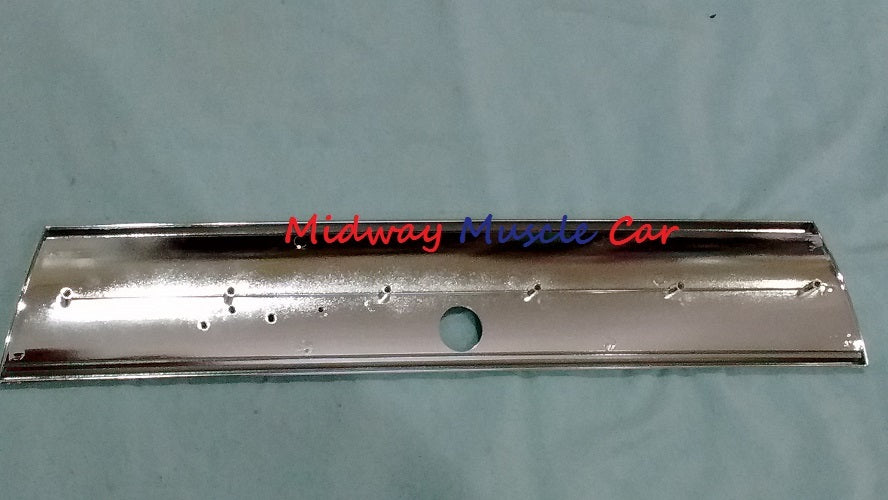 SS glove box door trim plate cover bezel  67 Chevelle El Camino GM