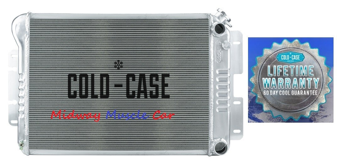 67 68 69 Chevy Camaro Pontiac Firebird  Cold-Case aluminum radiator for LS swap