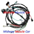 front end light headlight headlamp wiring harness 72 Chevy Nova