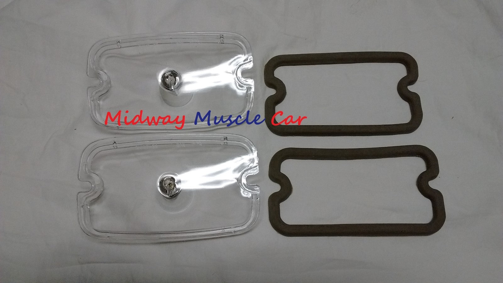 69 70 Pontiac GTO Judge front turn signal parking lamp light assy  lens & gasket