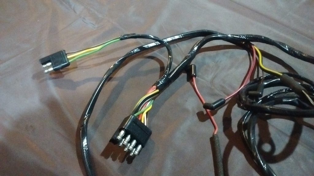 Engine gauge feed to firewall  Wiring Harness V8 65 66 Ford F100 pick up truck