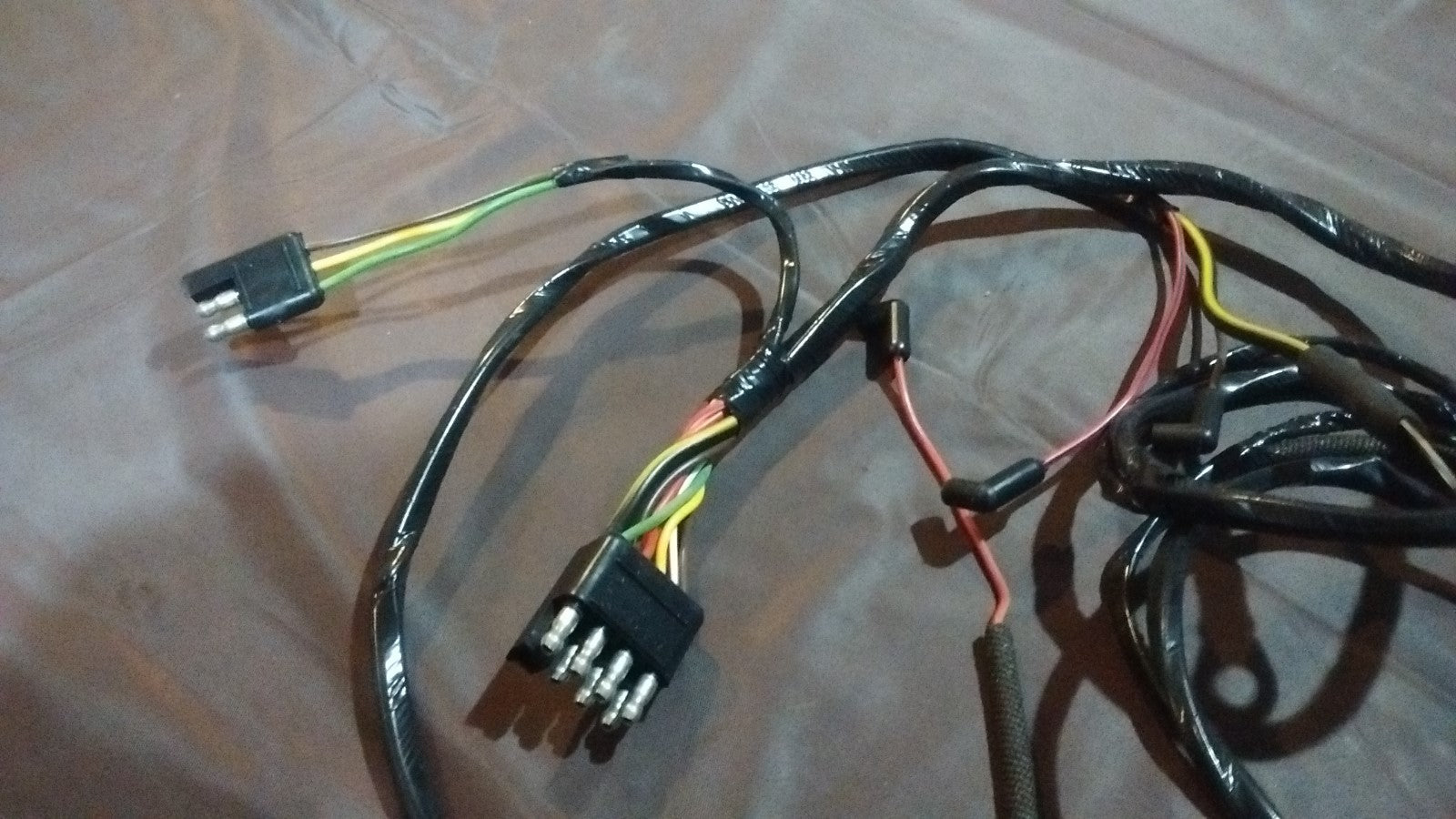 Engine gauge feed to firewall  Wiring Harness V8 65 66 Ford F100 pick up truck