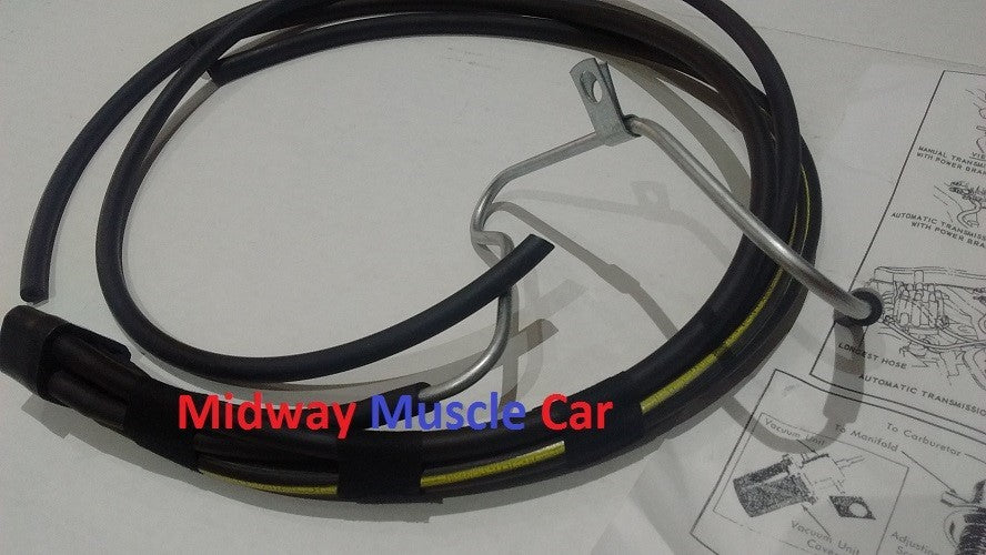 thermo controlled ported intake vacuum switch hose kit 68 Pontiac GTO Firebird