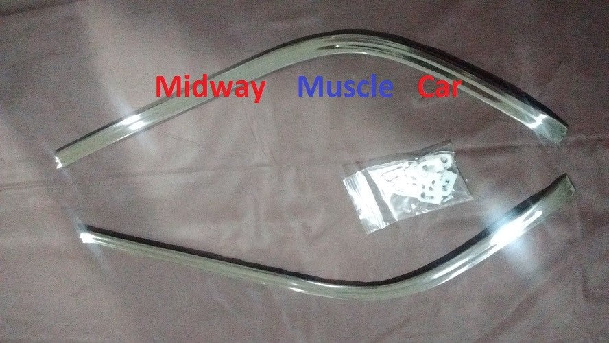 vinyl top moldings with clips 68 69 70 71 72 Chevy El Camino