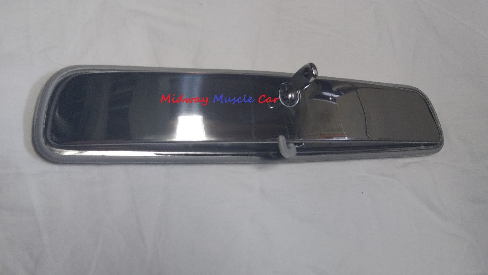 Convt Rear View Mirror & Bracket Assy 69-71 Chevy Pontiac Chevelle GTO Skylark
